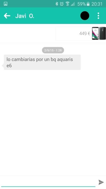 Wallapop cambiar