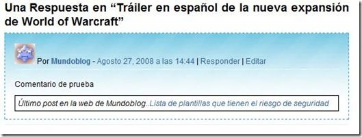 commentluv en homotecno