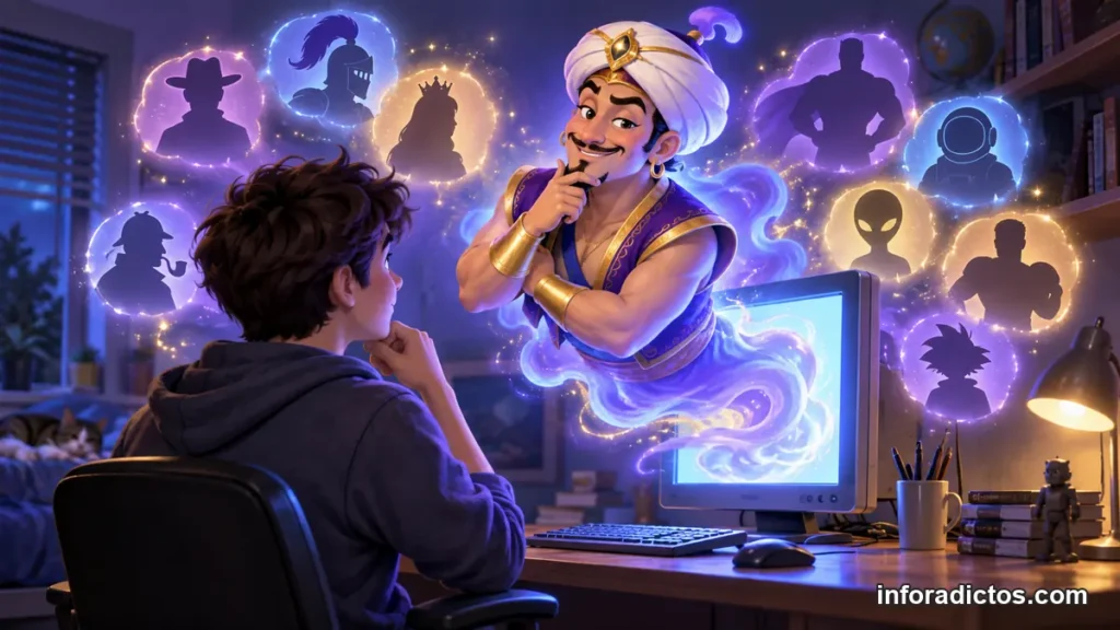 Akinator, el genio que adivina personajes mediante preguntas