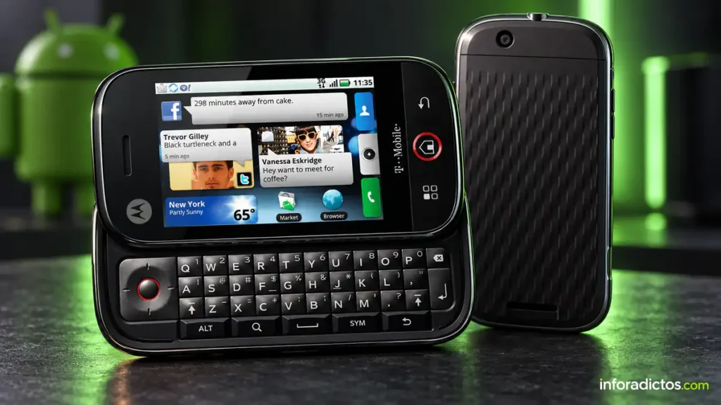 Motorola Dext con teclado QWERTY y Android