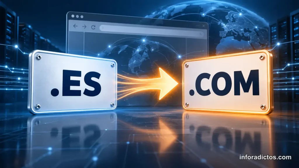 Cambio de dominio de Homotecno del .es al .com