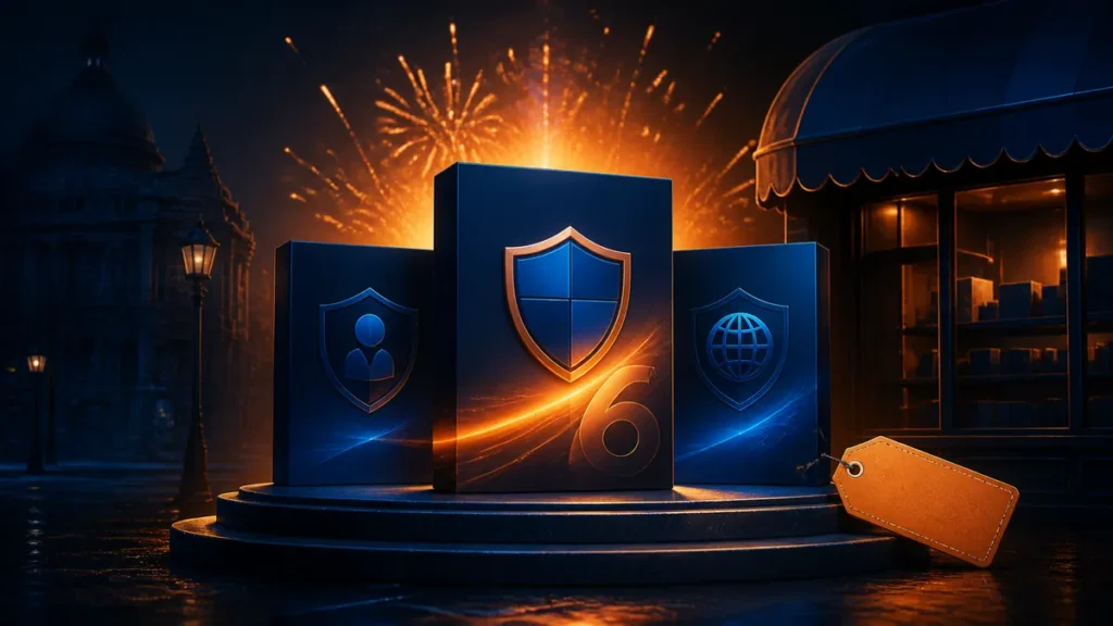 Ilustración del lanzamiento de Avast 6 y su promoción