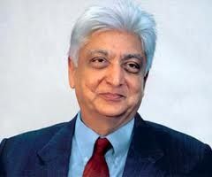 Retrato del empresario tecnológico Azim Premji
