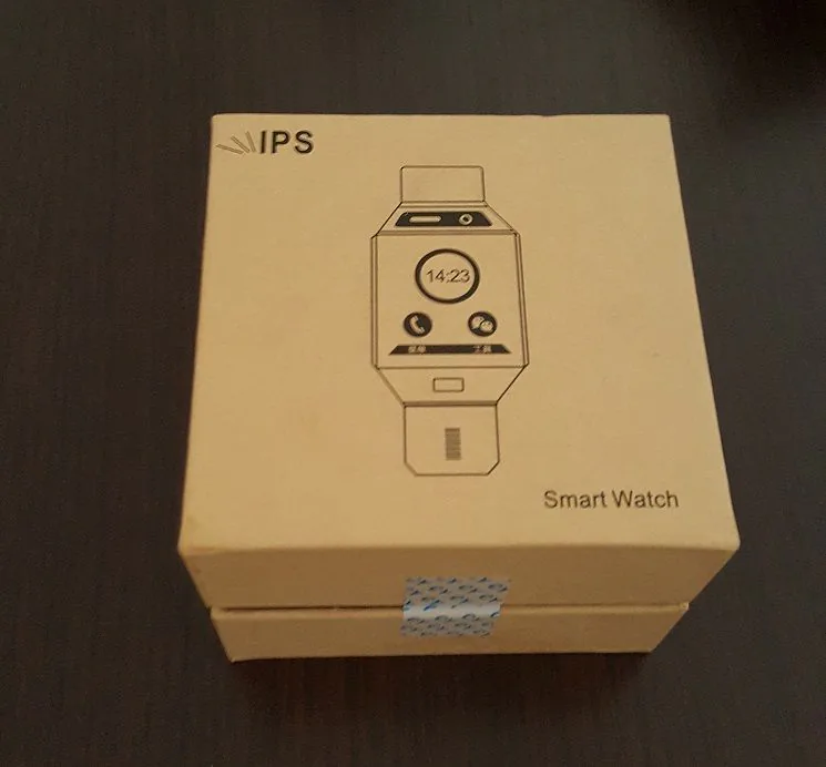 Caja cerrada del reloj inteligente GV08S