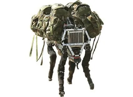 Robot cuadrúpedo BigDog de Boston Dynamics