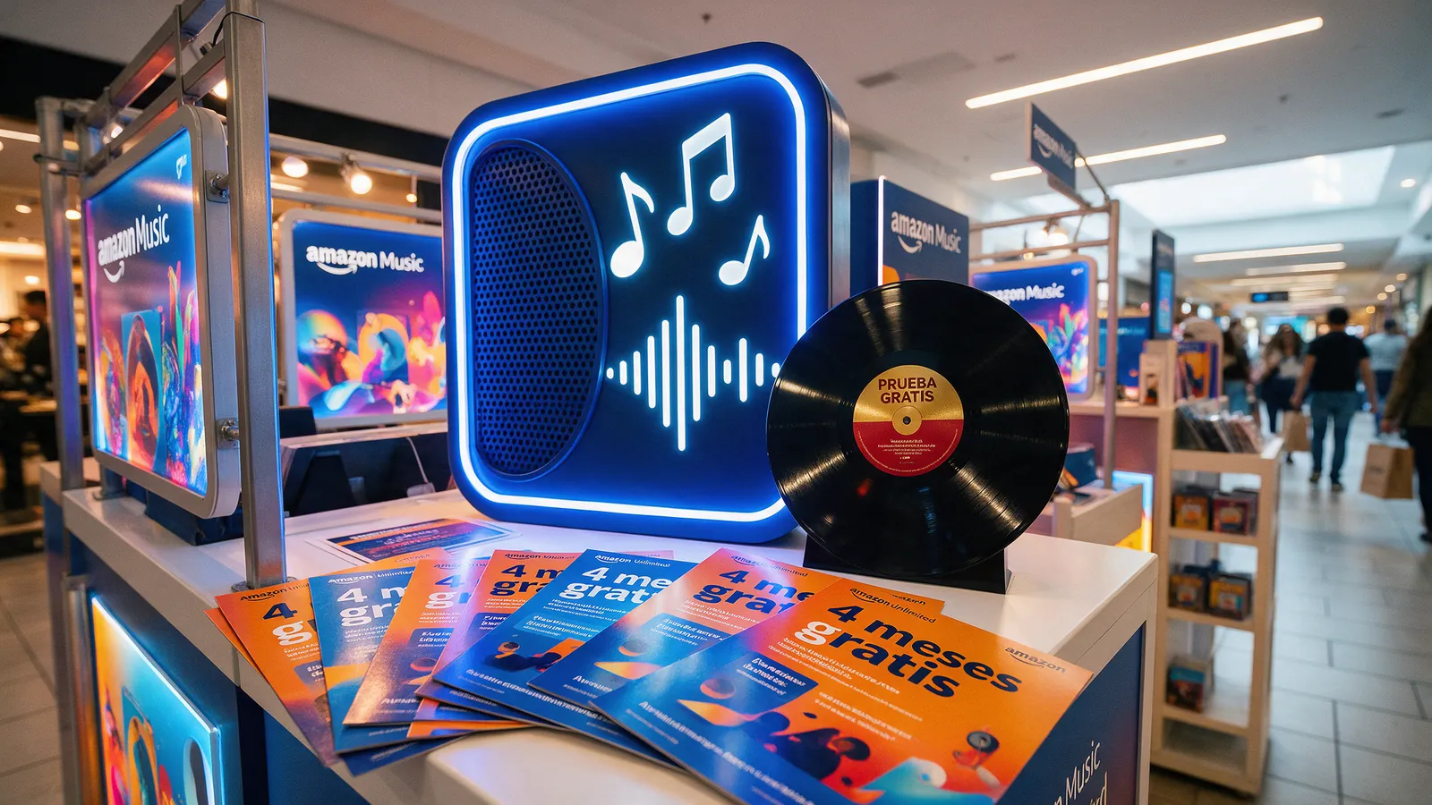 Promoción de Amazon Music Unlimited Amazon Music Unlimited con promoción de cuatro meses gratis