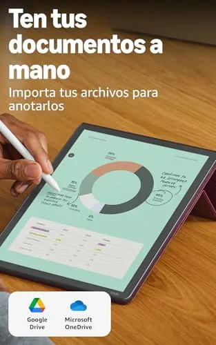 Documentos en Kindle Scribe Colorsoft Documento con gráficos abierto en un Kindle Scribe Colorsoft