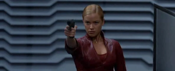 Kristanna Loken interpretando a la T-X en Terminator 3