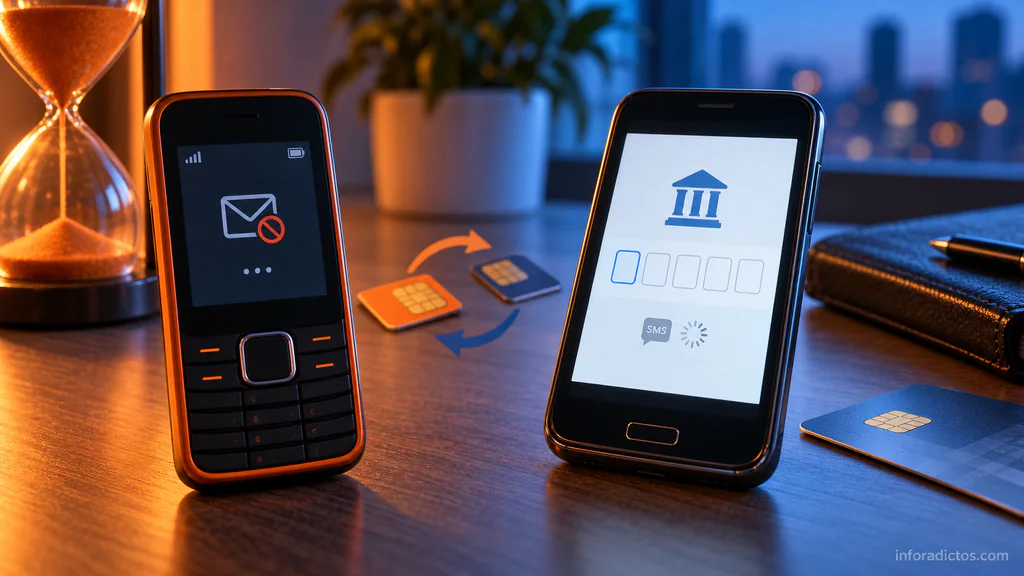 Simyo y los mensajes SMS de los bancos… para volverse majara