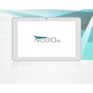 Tablet Nibbio 3G Tablet Nibbio 3G con su logotipo en pantalla