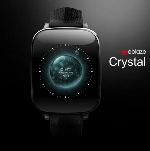 Reloj inteligente Zeblaze Crystal con esfera oscura